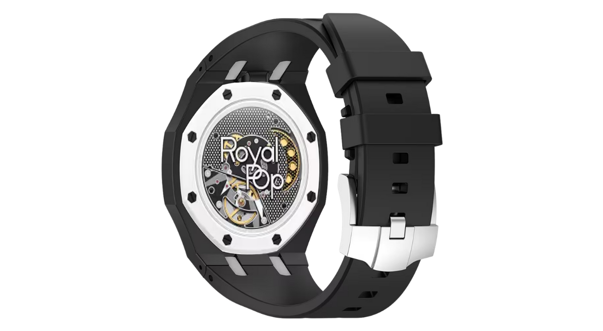 u*b様 【新品未使用】Swatch AP  Popブラック Swatch x AP Royal Pop Silicone Strap Ocho Negro – Takeoff Copenhagen