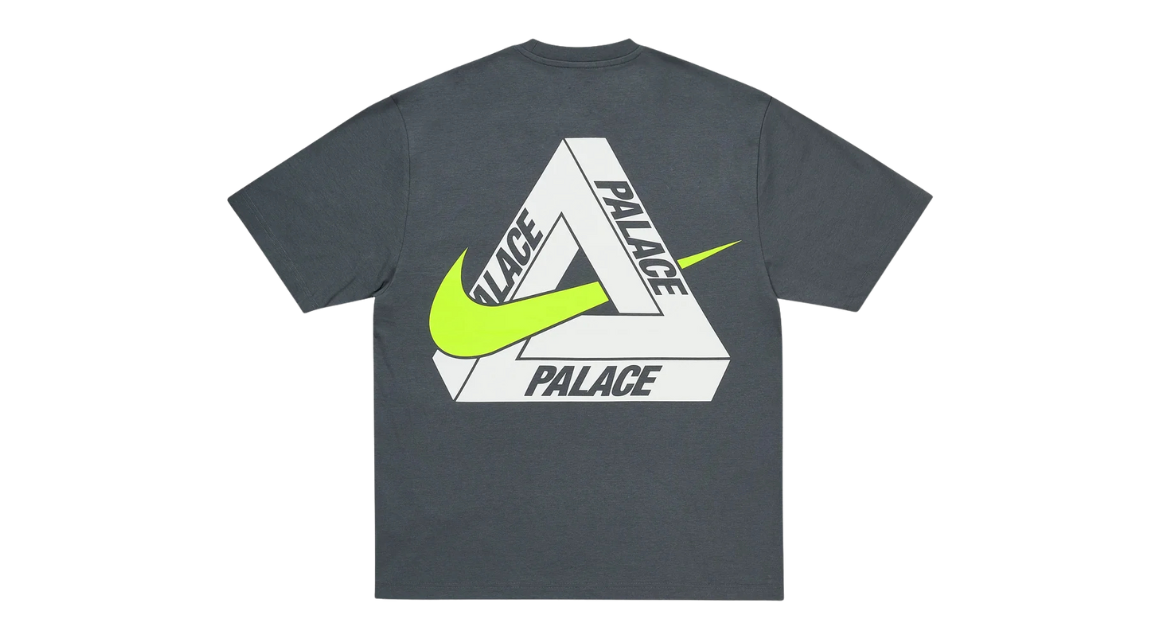 Palace Nike Tri Swoosh T-Shirt Charcoal – Takeoff Copenhagen