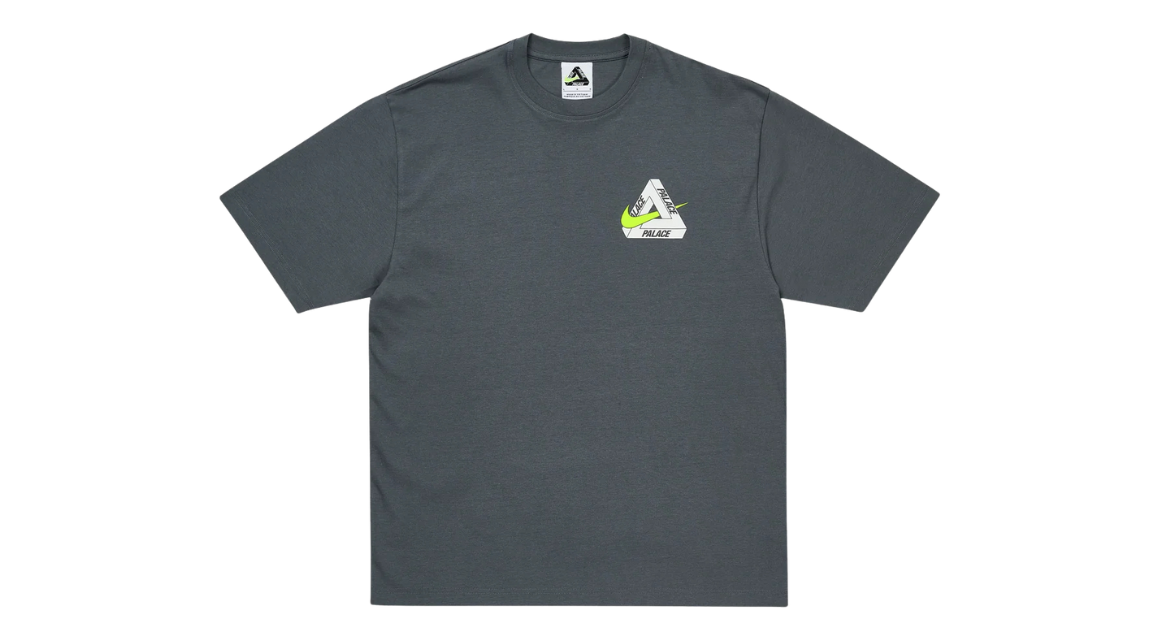 Palace Nike Tri Swoosh T-Shirt Charcoal – Takeoff Copenhagen