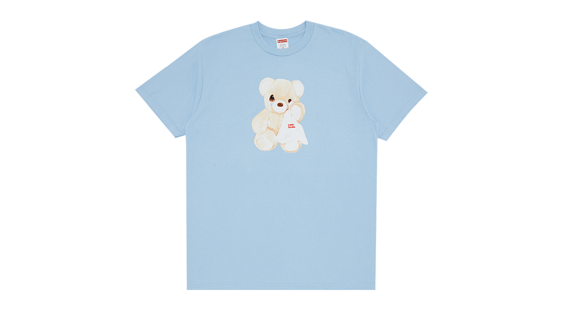 Supreme Bear Tee \"Powder Blue\" Mサイズ SUPREME SS25 BEAR TEE POWDER BLUE