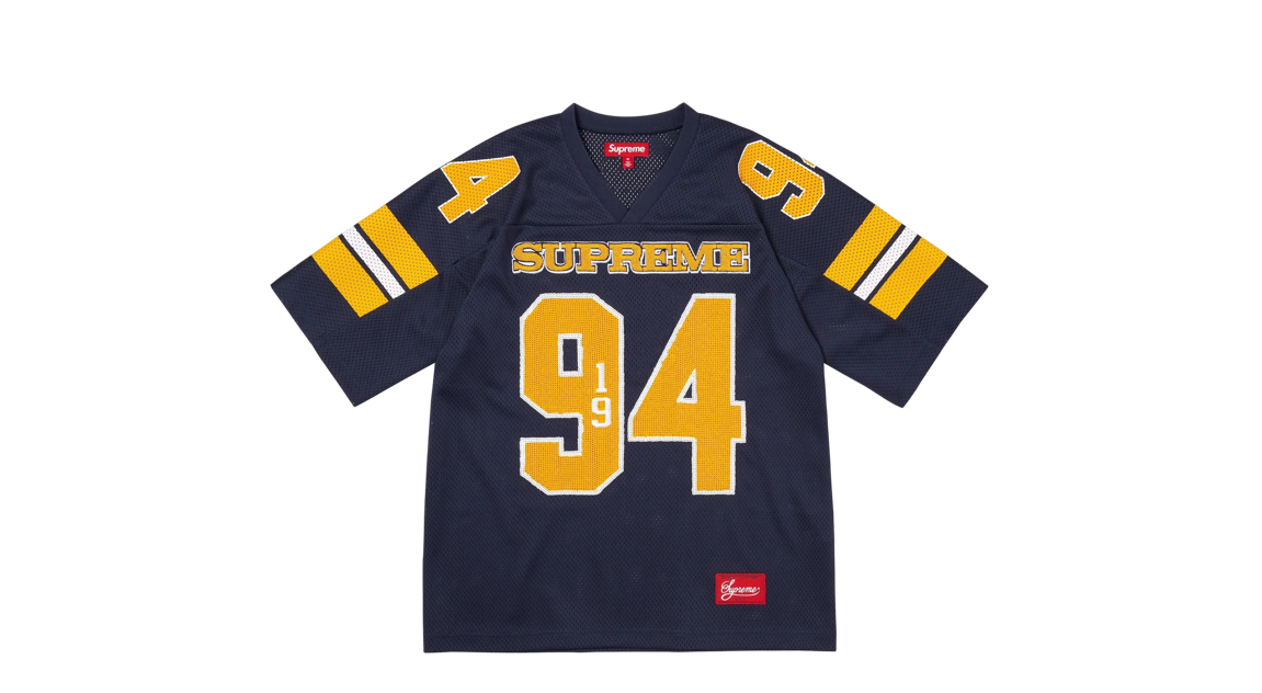 新品S】Supreme Sequin Football Jersey SUPREME SEQUIN FOOTBALL 新品S】Supreme Sequin Football Jersey SUPREME SEQUIN FOOTBALL