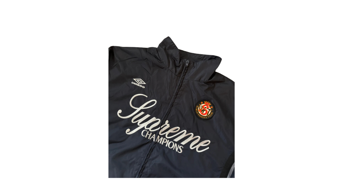 Supreme x Umbro Gradient Track Jacket Black – Takeoff Copenhagen