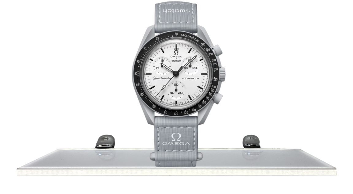 Swatch x Omega Bioceramic Moonswatch 1965 – Takeoff Copenhagen Swatch x Omega Bioceramic Moonswatch 1965 – Takeoff Copenhagen